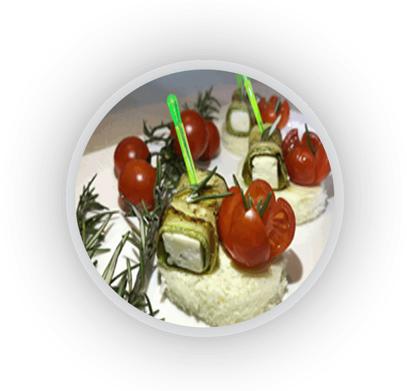 Kanape kozji sir i tikvica