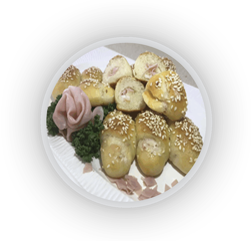 Kiflice sa sunkom i pavlakom