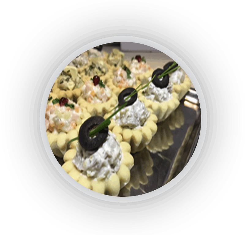 Korpica punjena pilecom salatom