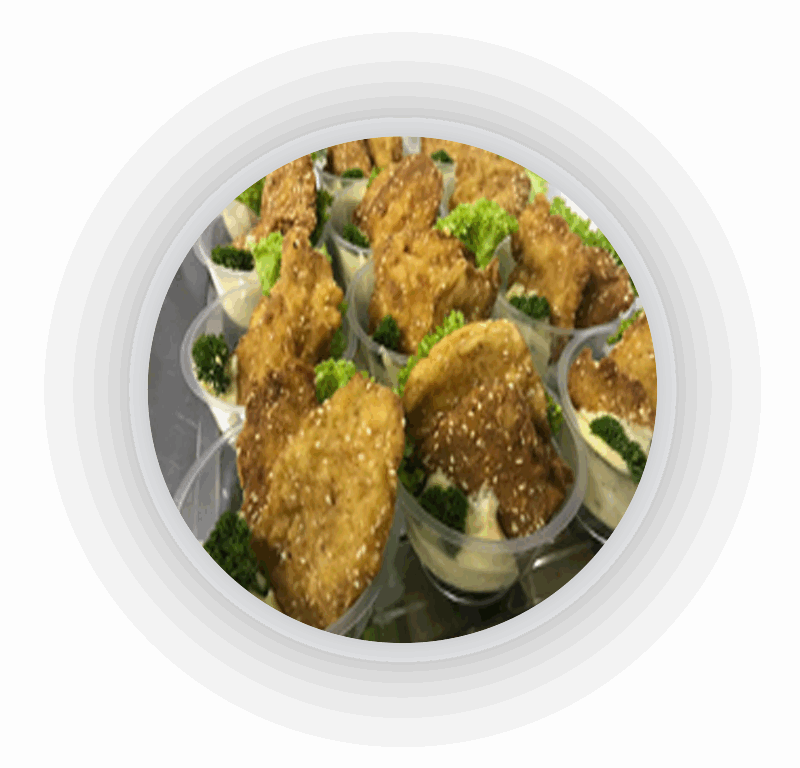 Piletina susam u čašici