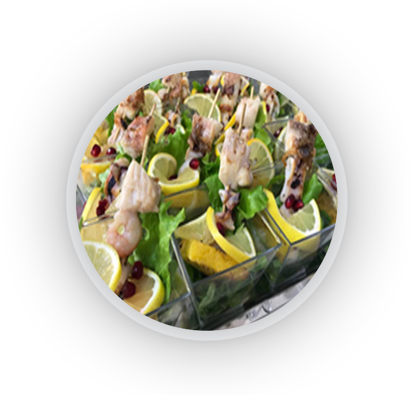 Riblji ražnjići u čašici