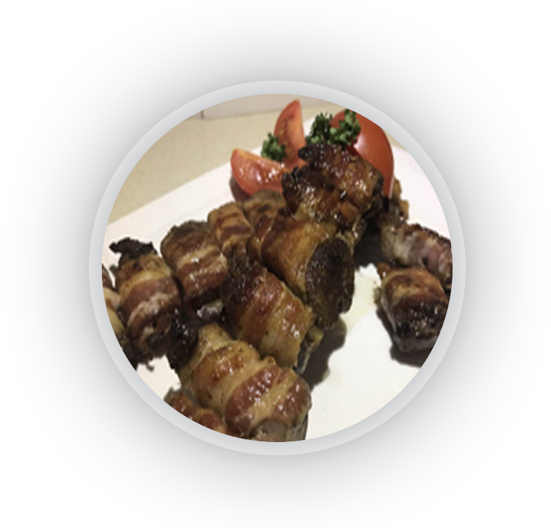 Pileca dzigerica u slanini