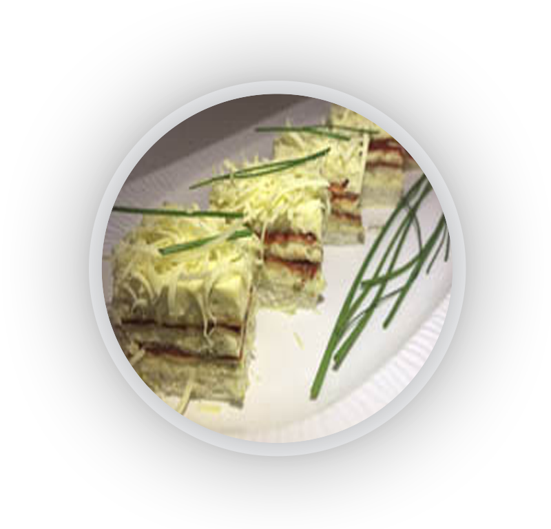 Torta od pohovanih paparika stanglice